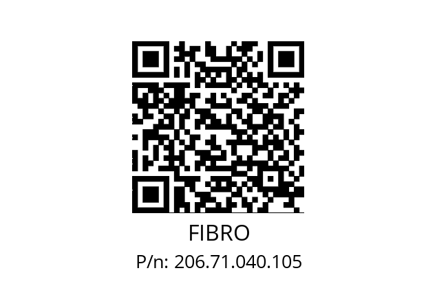   FIBRO 206.71.040.105