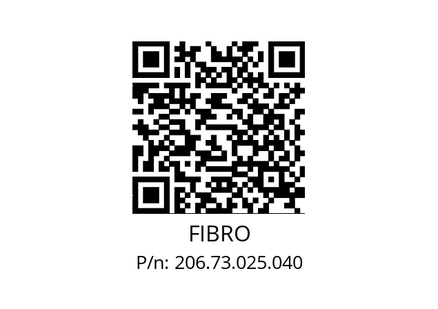   FIBRO 206.73.025.040