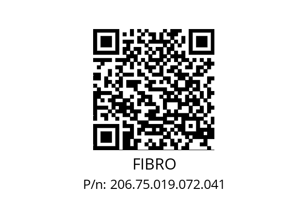   FIBRO 206.75.019.072.041