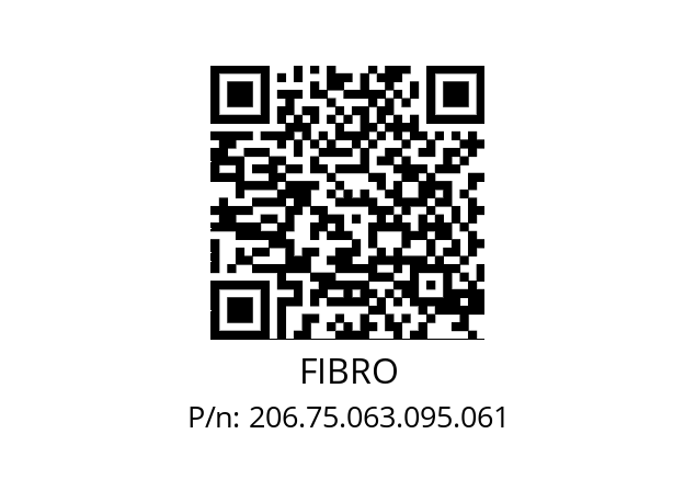   FIBRO 206.75.063.095.061