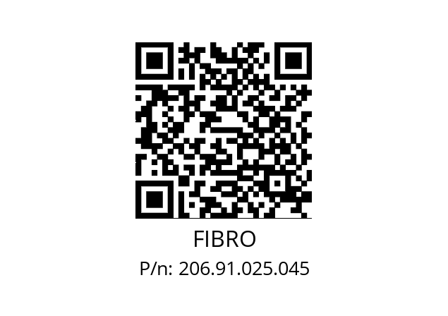   FIBRO 206.91.025.045