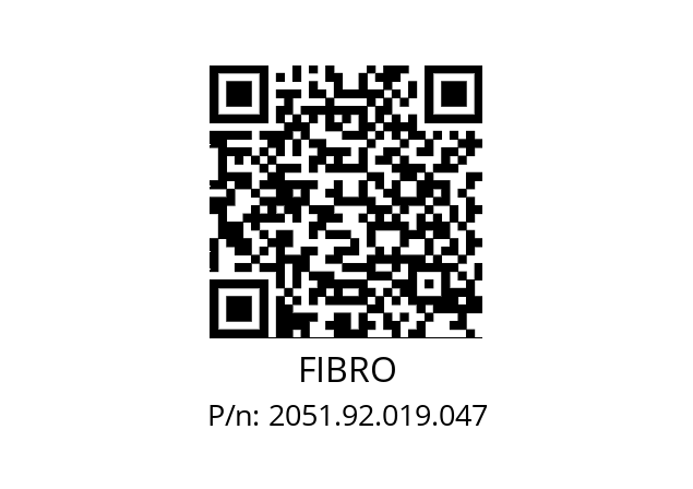   FIBRO 2051.92.019.047