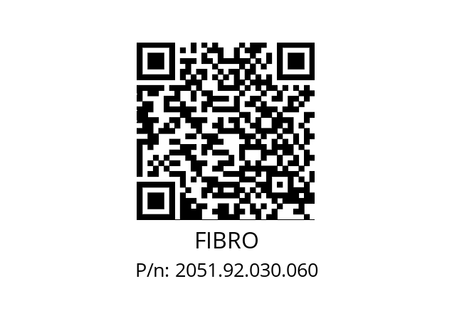   FIBRO 2051.92.030.060