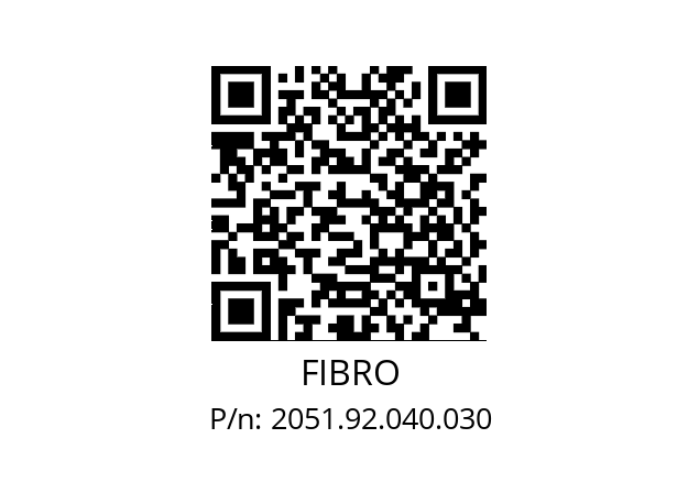   FIBRO 2051.92.040.030