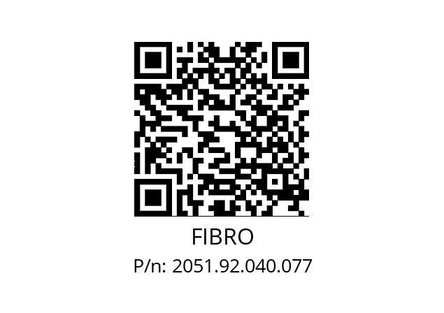   FIBRO 2051.92.040.077