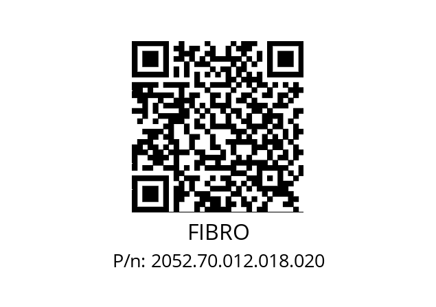   FIBRO 2052.70.012.018.020