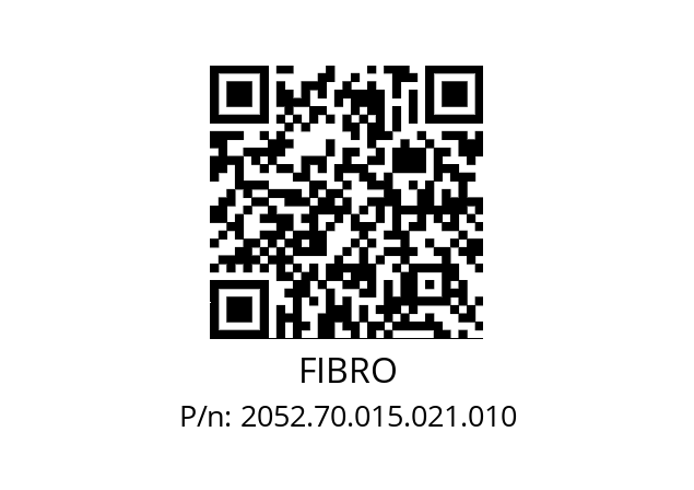   FIBRO 2052.70.015.021.010