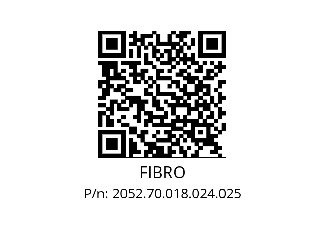   FIBRO 2052.70.018.024.025