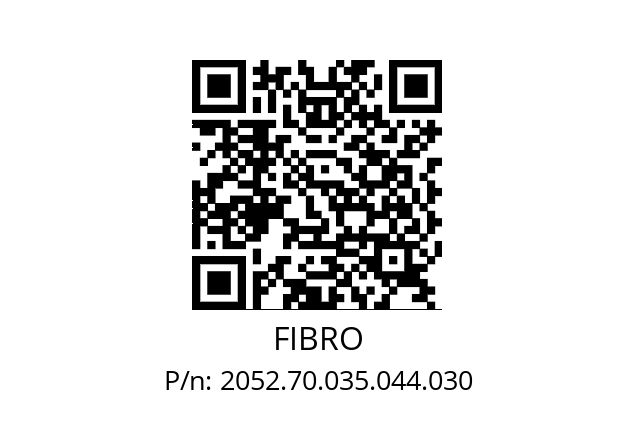   FIBRO 2052.70.035.044.030