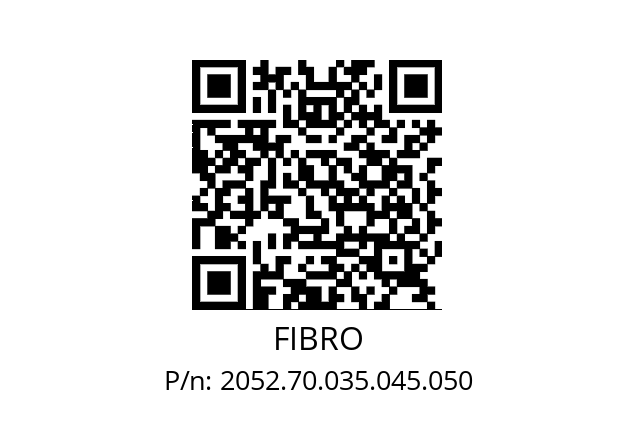   FIBRO 2052.70.035.045.050