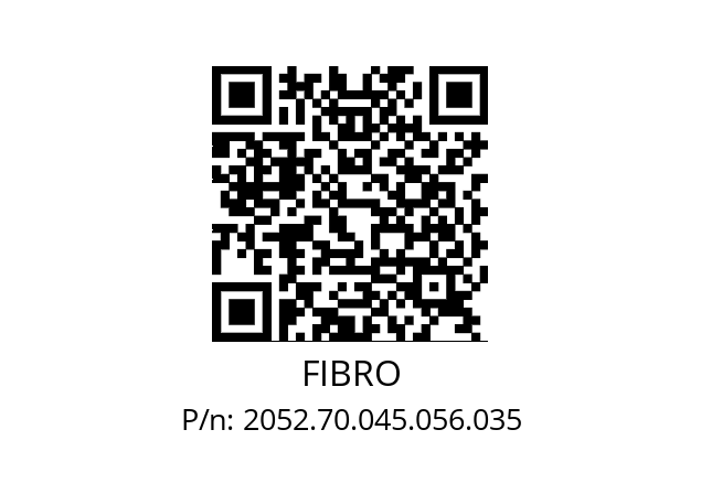   FIBRO 2052.70.045.056.035