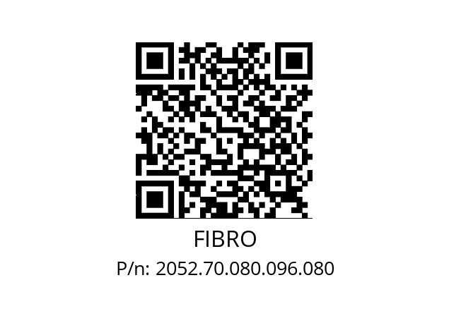   FIBRO 2052.70.080.096.080