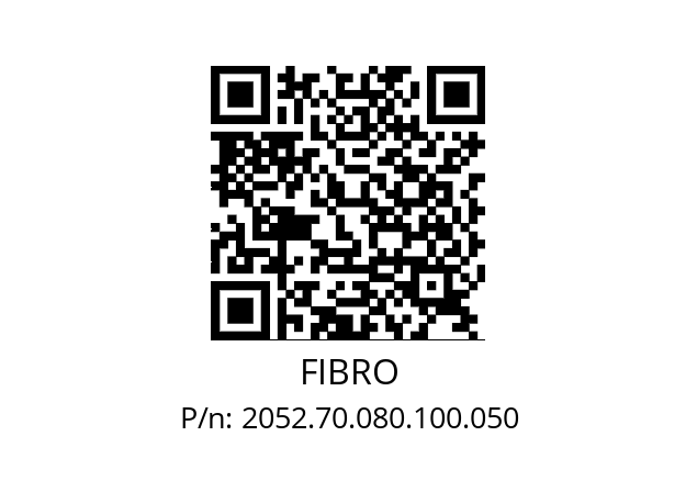   FIBRO 2052.70.080.100.050