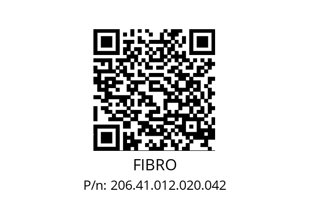   FIBRO 206.41.012.020.042