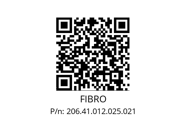   FIBRO 206.41.012.025.021