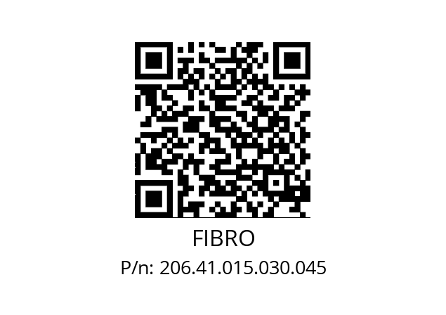   FIBRO 206.41.015.030.045