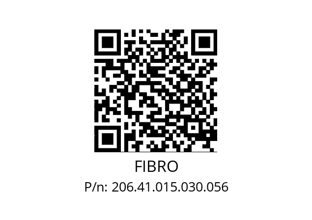   FIBRO 206.41.015.030.056