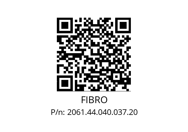   FIBRO 2061.44.040.037.20