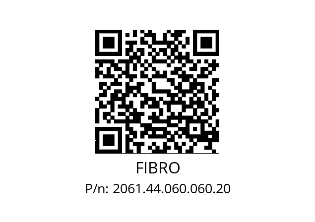   FIBRO 2061.44.060.060.20