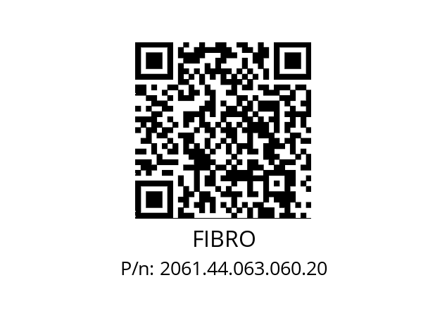   FIBRO 2061.44.063.060.20