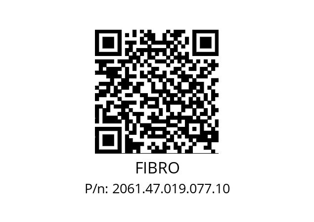   FIBRO 2061.47.019.077.10