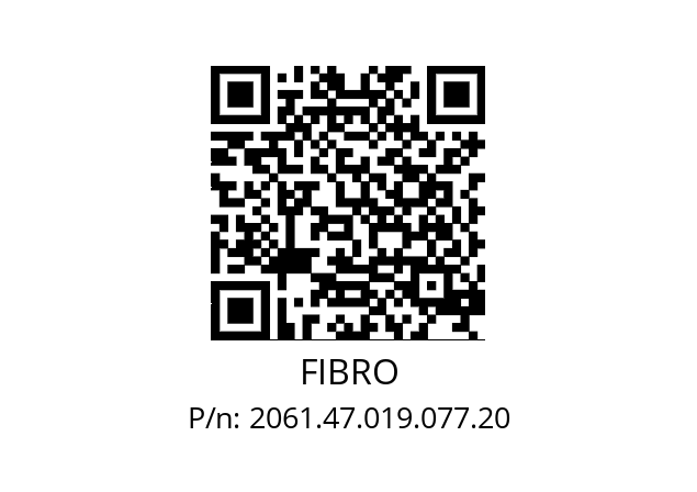   FIBRO 2061.47.019.077.20