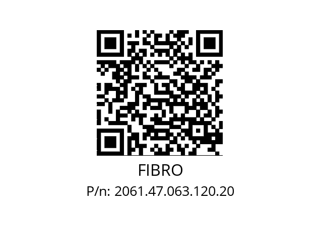   FIBRO 2061.47.063.120.20