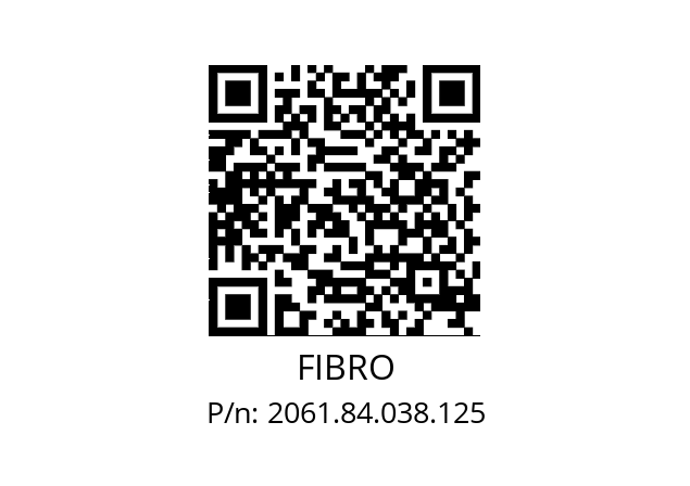   FIBRO 2061.84.038.125