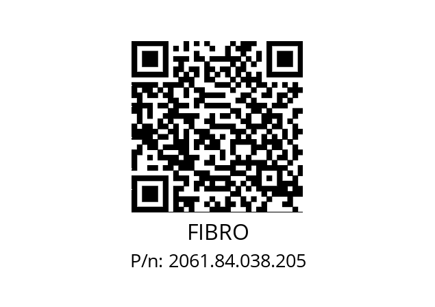   FIBRO 2061.84.038.205