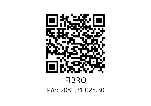   FIBRO 2081.31.025.30