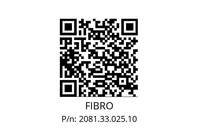   FIBRO 2081.33.025.10