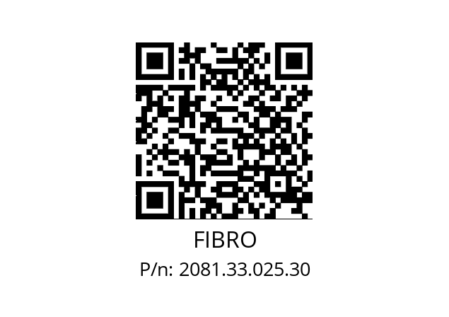   FIBRO 2081.33.025.30