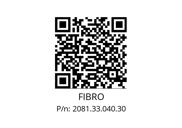   FIBRO 2081.33.040.30