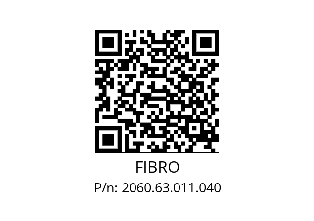   FIBRO 2060.63.011.040