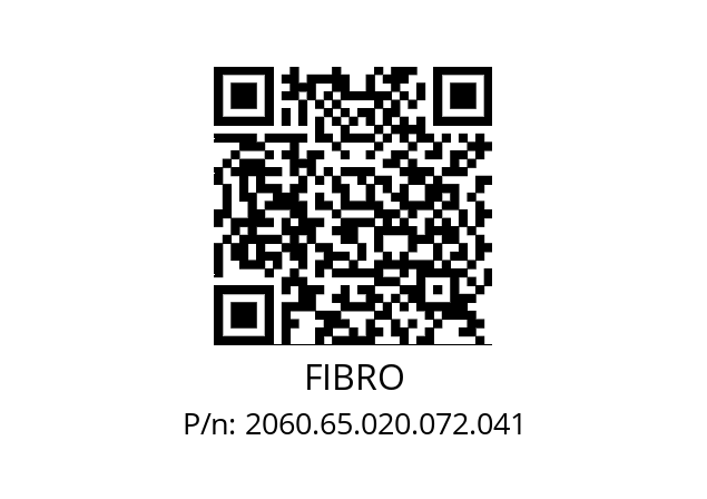   FIBRO 2060.65.020.072.041