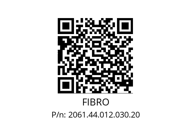   FIBRO 2061.44.012.030.20