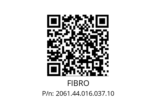   FIBRO 2061.44.016.037.10