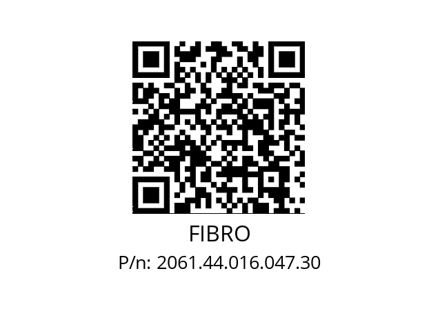   FIBRO 2061.44.016.047.30