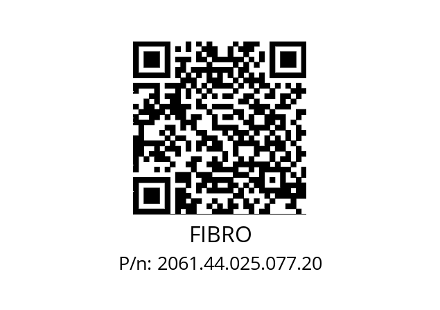   FIBRO 2061.44.025.077.20