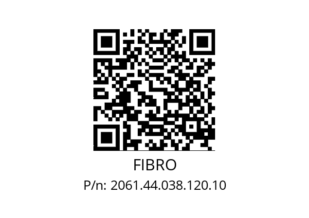   FIBRO 2061.44.038.120.10