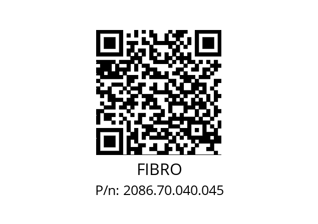   FIBRO 2086.70.040.045