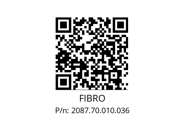   FIBRO 2087.70.010.036