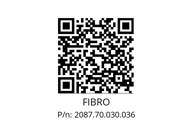   FIBRO 2087.70.030.036