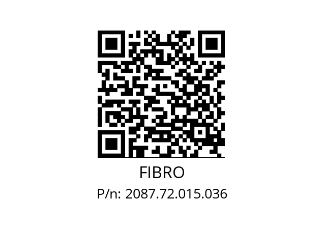   FIBRO 2087.72.015.036