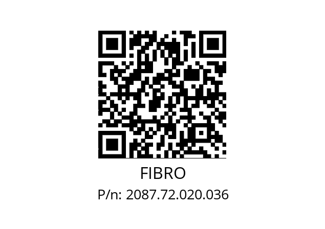   FIBRO 2087.72.020.036