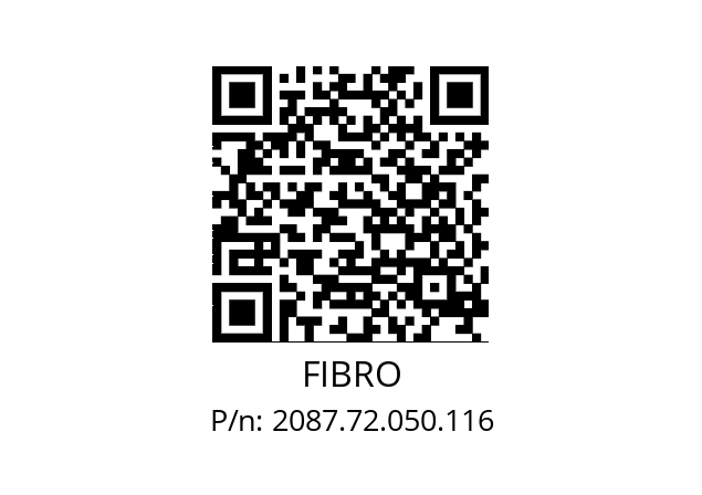   FIBRO 2087.72.050.116