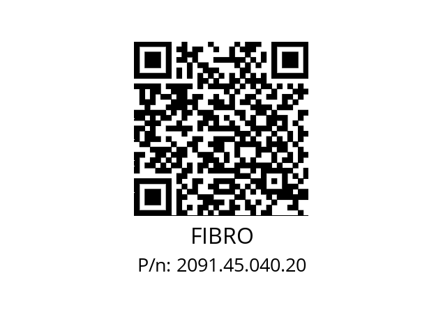   FIBRO 2091.45.040.20