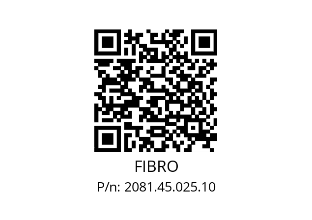   FIBRO 2081.45.025.10