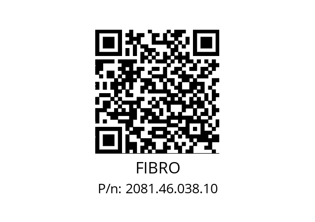   FIBRO 2081.46.038.10