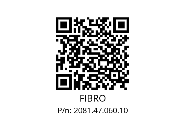   FIBRO 2081.47.060.10